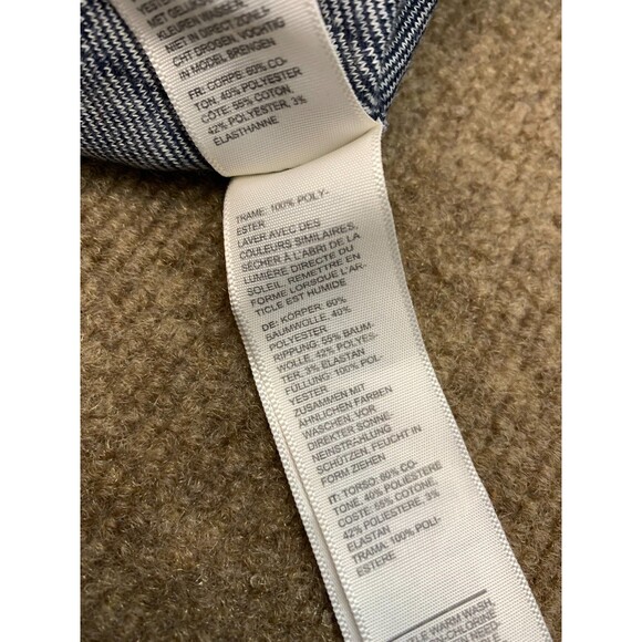 Fat Face Sweater Mens XL Quilted Shawl Long Sleeve Pullover Fleece Pockets - Picture 7 of 8